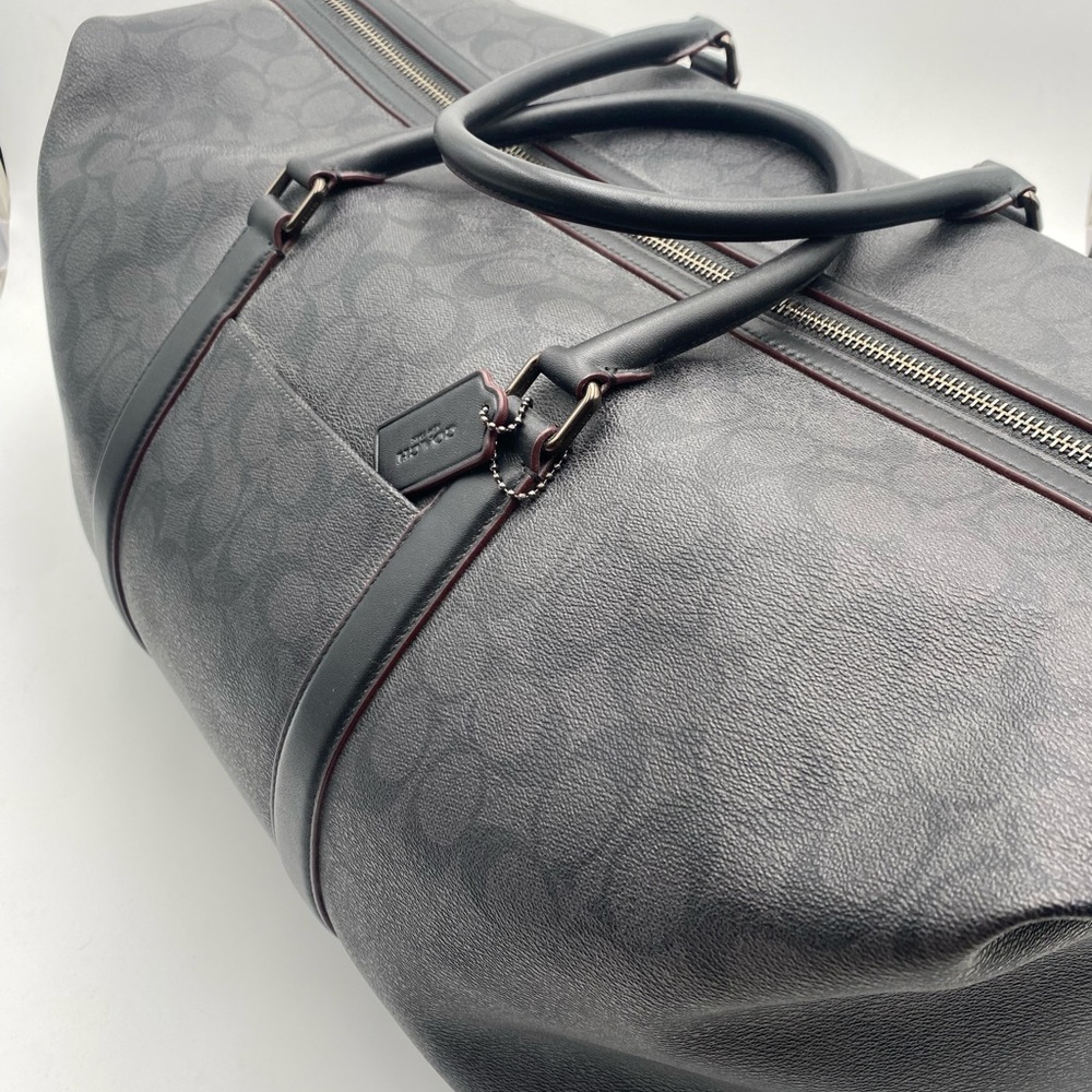 Coach Men's Gray Duffel Bag
